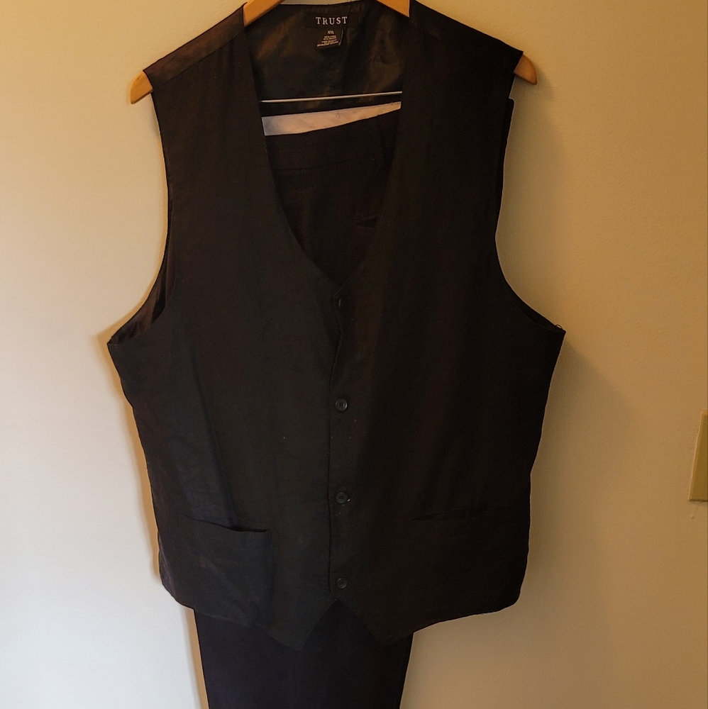 Trust Clothing 2 piece vest and pants set